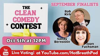 September Clean Comedy Contest Finale!