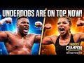 UNDERDOGS ARE ON TOP!  JARRELL MILLER AND CHRISEAN ROCK RISE FROM THE ASHES AND GET BIG WINS!