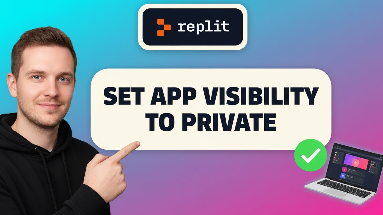 How to SET APP VISIBILITY to PRIVATE in Replit (Step by Step) - YouTube