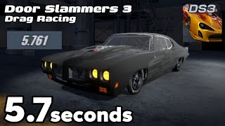 5.7 Seconds 1970 Pontiac GTO Tune - 275 Radial Nitrous Build | Door Slammers 3 - Version 3.0.17 screenshot 4