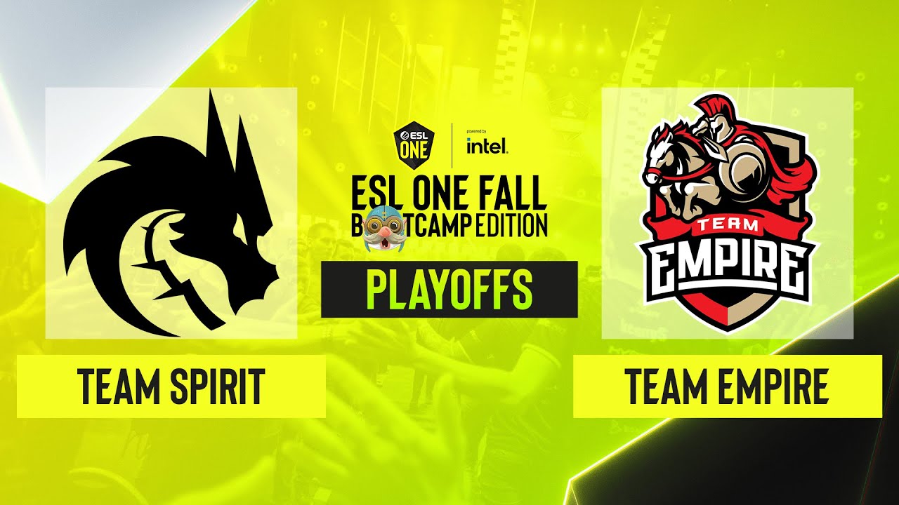 Dota2 - Team Spirit vs. Team Empire - Game 2 - ESL One Fall 2021 - Playoffs - LB Round 1