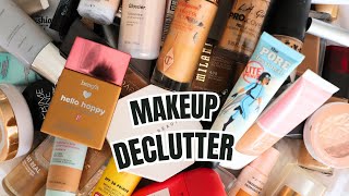 MAKEUP Collection DECLUTTER - Primers, Foundations, Mascaras & Highlighters