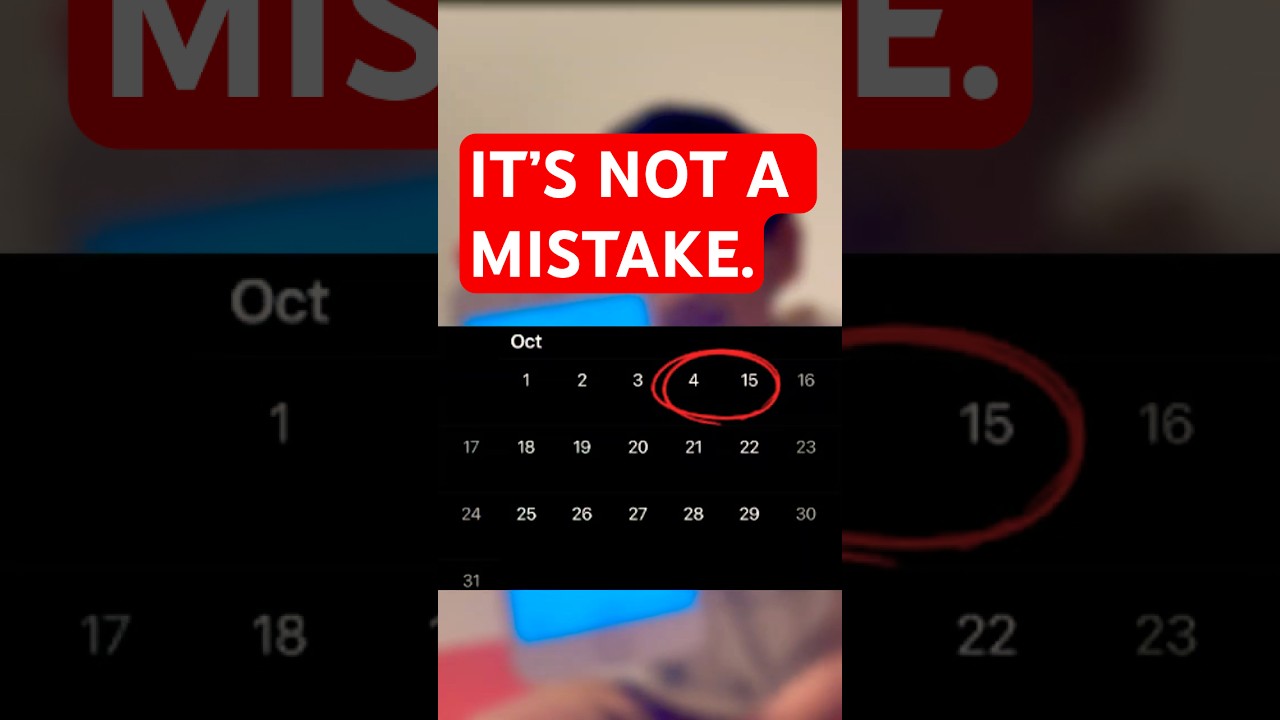 Why Does Your Calendar SKIP 10 DAYS?!