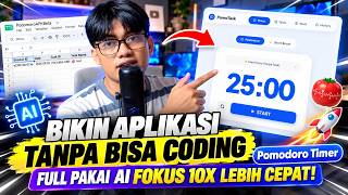 Cara Membuat Aplikasi Manajemen Waktu & Produktivitas (Pomodoro Technique) screenshot 1