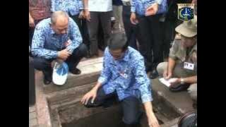 December 26, 2012 Governor Mr. Jokowi Inspects the HI Roundabout Culvert