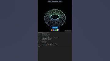 Particle Animation😍#programming #coding #css #htmlcss #shorts #trending #html #animation #design