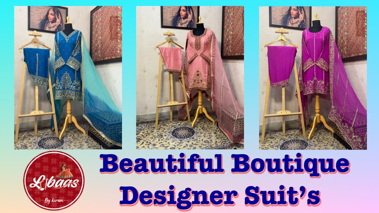 New punjabi Suit's Collection || Best Boutique Suit's 2025 
