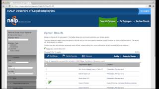 Why Students Should Use the NALP Directory of Legal Employers