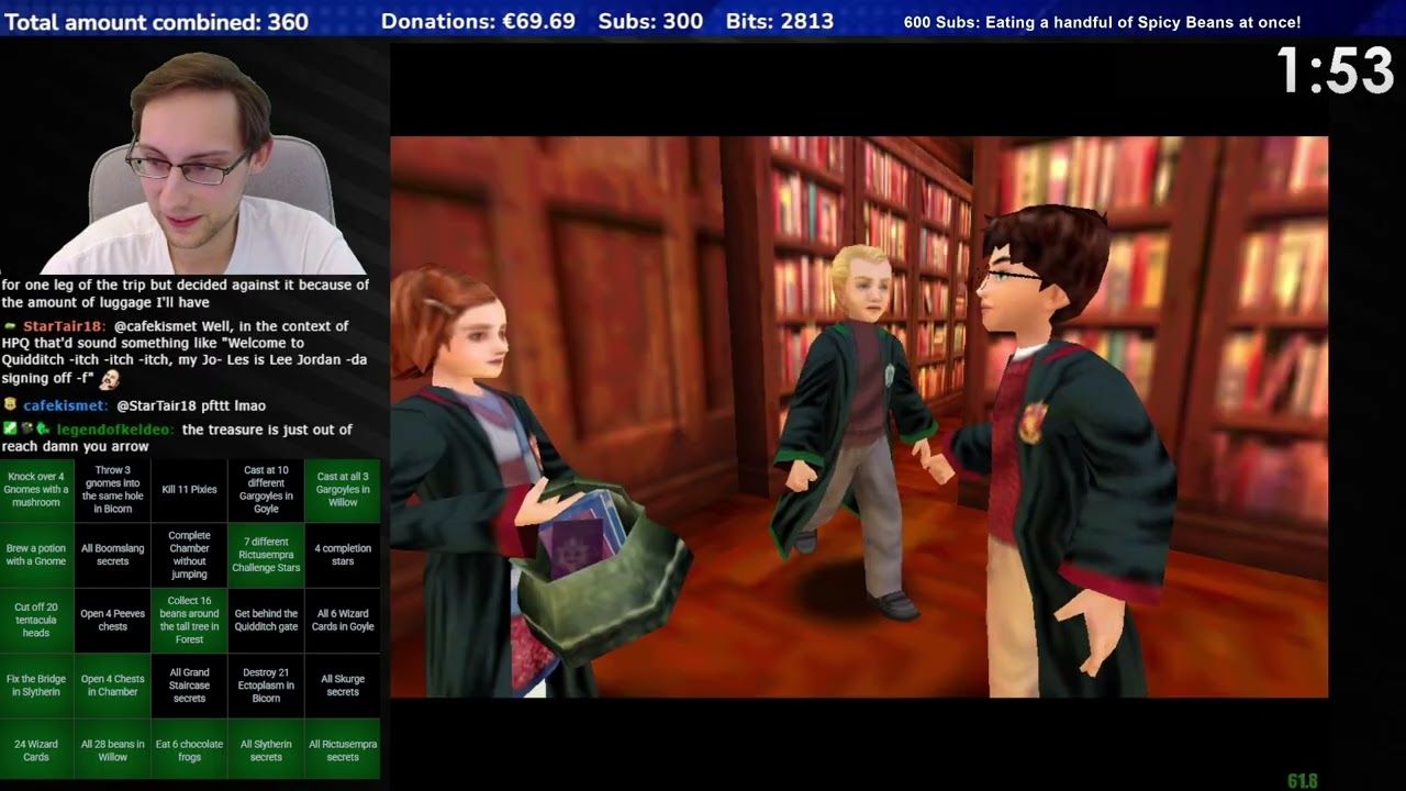 Nixxothon 2025 - Day 7 | HP2 (PC) Bingo Insane% + Obama Potter + LEGO Bonsai with 