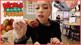 Korea's BEST Chicken Burger Restaurant | Mom's Touch