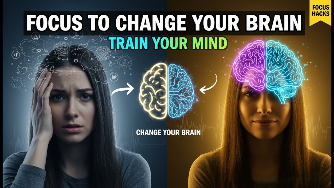 How to Focus to Change Your Brain — Meditation & Mental Health - YouTube
