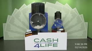 Cash4Life Drawing 02-14-2026