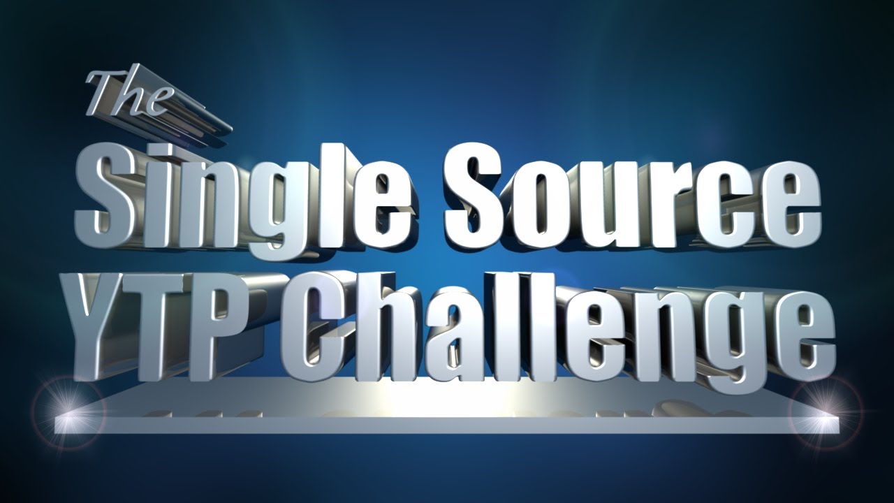 YTP COLLAB - The Single Source YTP Challenge