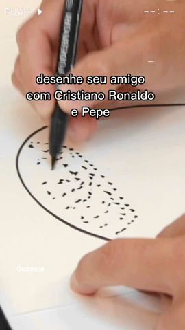 Cristiano Ronaldo \u0026 Pepe drawing 😆