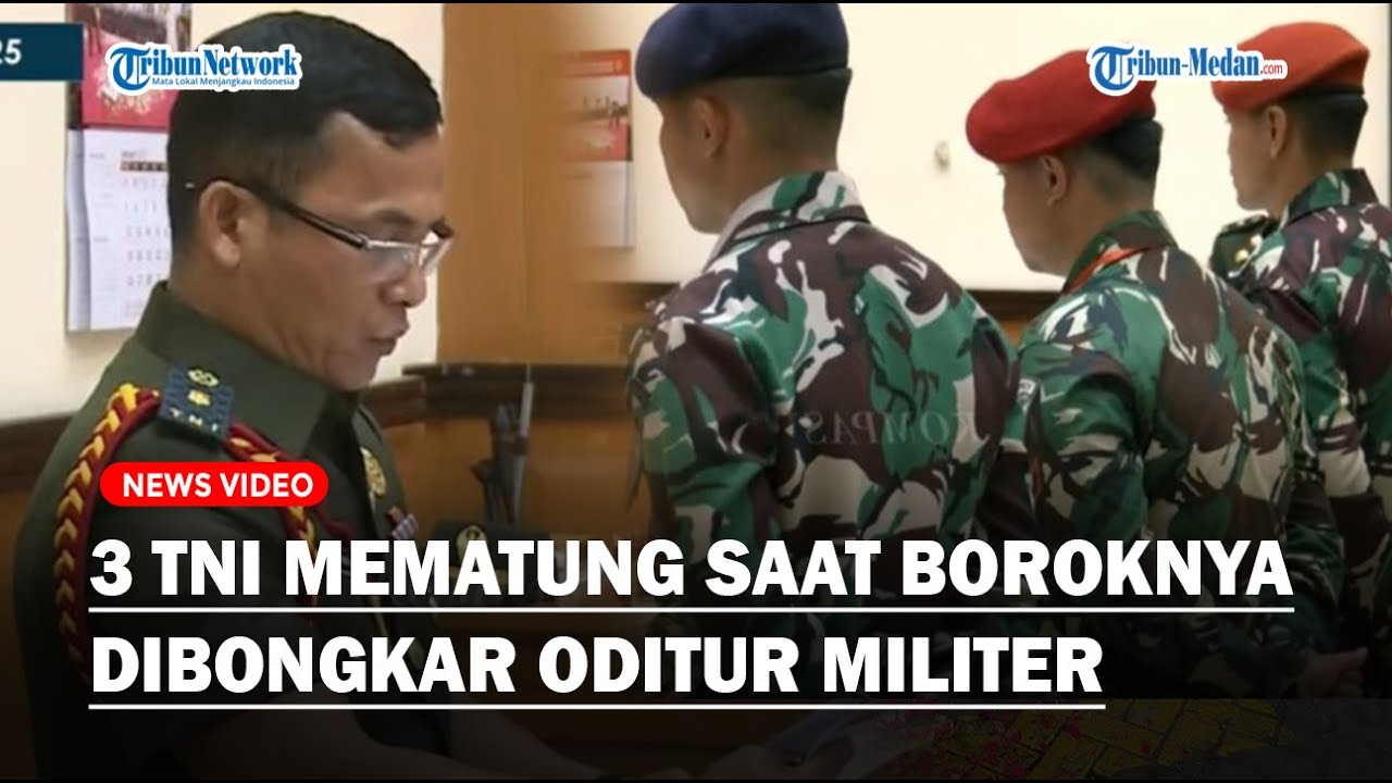 ANCAMAN Oknum TNI Penembak Bos Rental Dibongkar Oditor Militer: Apabila ...