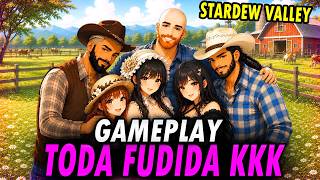 TRECHOS ENGRAÇADOS DOS CALVOSFÉRICOS JOGANDO STARDEW VALLEY KKKKK