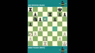 Bobby Fischer vs Jack Witeczek ◉ Chess Simultaneous Exhibition ‖ Detroit → USA (1964)