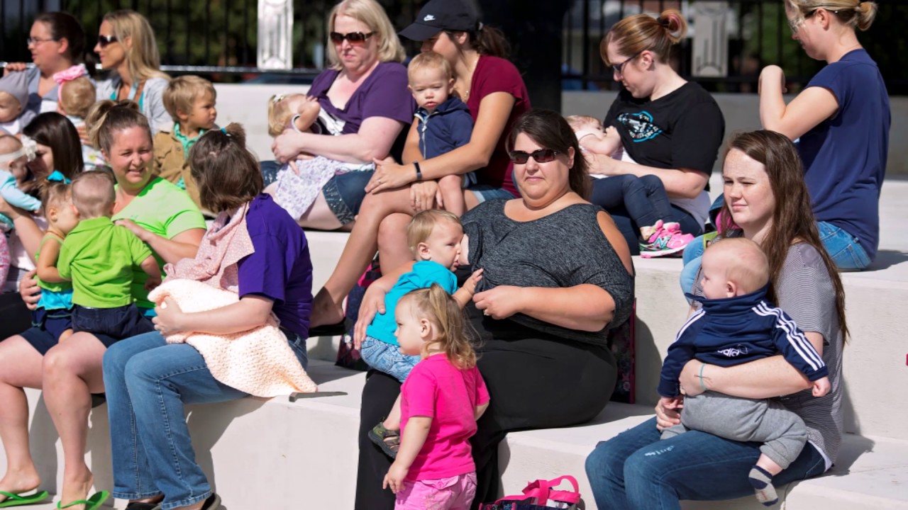 Global Latch On World Breast Feeding Week YouTube