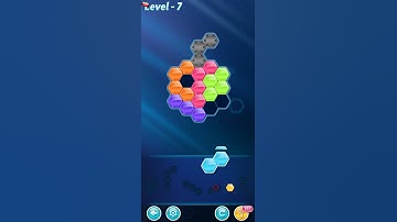 BLOCK! Hexa Puzzle! Hexa-art Level 7 (Premium) - Lösung Solution Walkthrough
