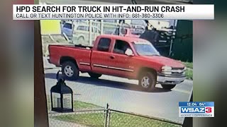 HPD search for truck in hit-and-run crash