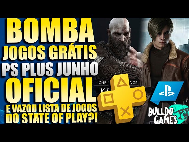 Vazou Tudo ?! JOGOS GRÁTIS PSN PLUS JUNHO 2022! Só JOGÃO !!! 