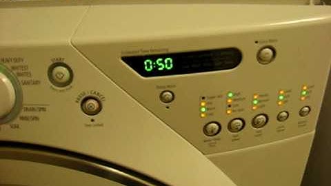 F22 error on Whirlpool Duet washer WFW9200SQ00