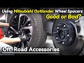 Using mitsubishi outlander wheel spacers good or bad  bonoss offroad accessories