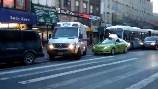 NorthWell Health EMS Formally NSLIJ EMS Responding On 125TH Street In Harlem, New York