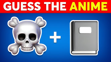 Guess the ANIME by Emoji? 🎮🤔 ANIME Emoji Quiz