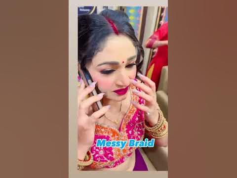  Messy Braid in trained💫 - YouTube