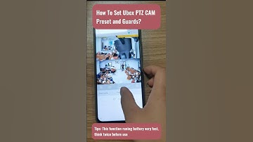 How to set UBOX Camera preset and cruise?#ubox #wificamera #solarcamera