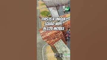 This is a unique squad wipe in COD Mobile #codmobile #callofdutymobile