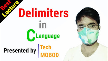 Delimiters in C #c_programming #clanguage #Devesh_Shukla