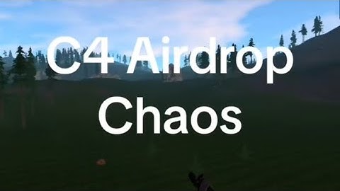 C4 Air drop in RustVr! #vr #rustvr #funny #strayed #gaming #virtualreality