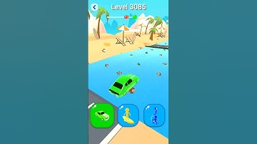 Shape-shifting Funny Race All Level Gameplay Walkthrough Master Level #3085 BeamNG.drive #Shorts