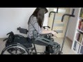 Unaided standing up from a wheelchair