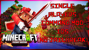 [No Jailbreak] IOS MCPE Single Players Command Mod!!! (0.14.0)