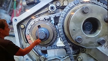 Uitleg over de instellingen van de distributieketting van de Nissan Pathfinder Frontier Xterra 4....