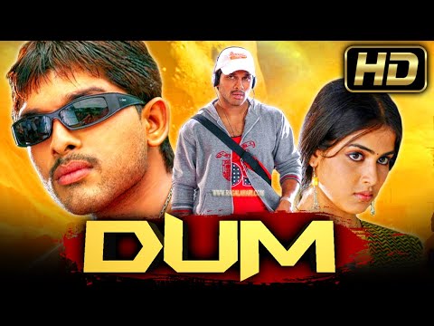 Dum (Full HD) - Allu Arjun Action Hindi Dubbed Movie | दम तेलुगु हिंदी डब्ड मूवी |  Genelia D'Souza