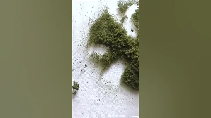 How to make a miniature Christmas Winter Tree #tubediy