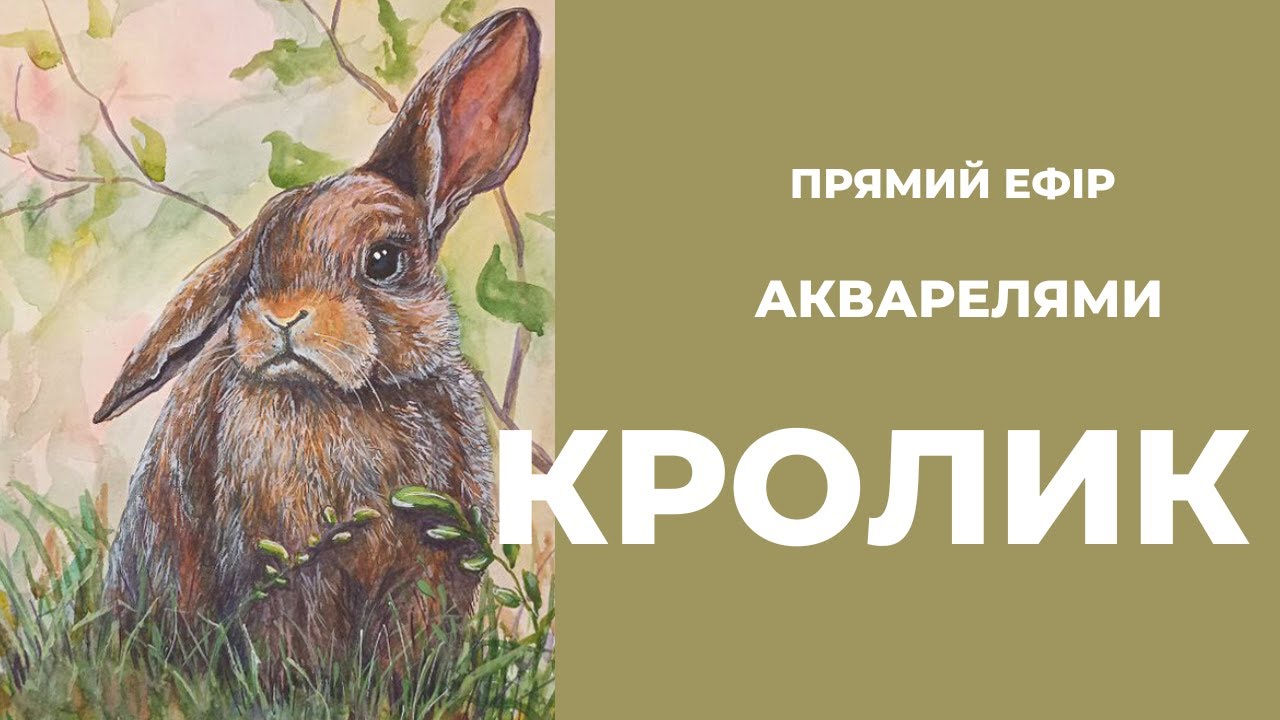 Як намалювати кролика. Як малювати тварин #pugachpainting - YouTube