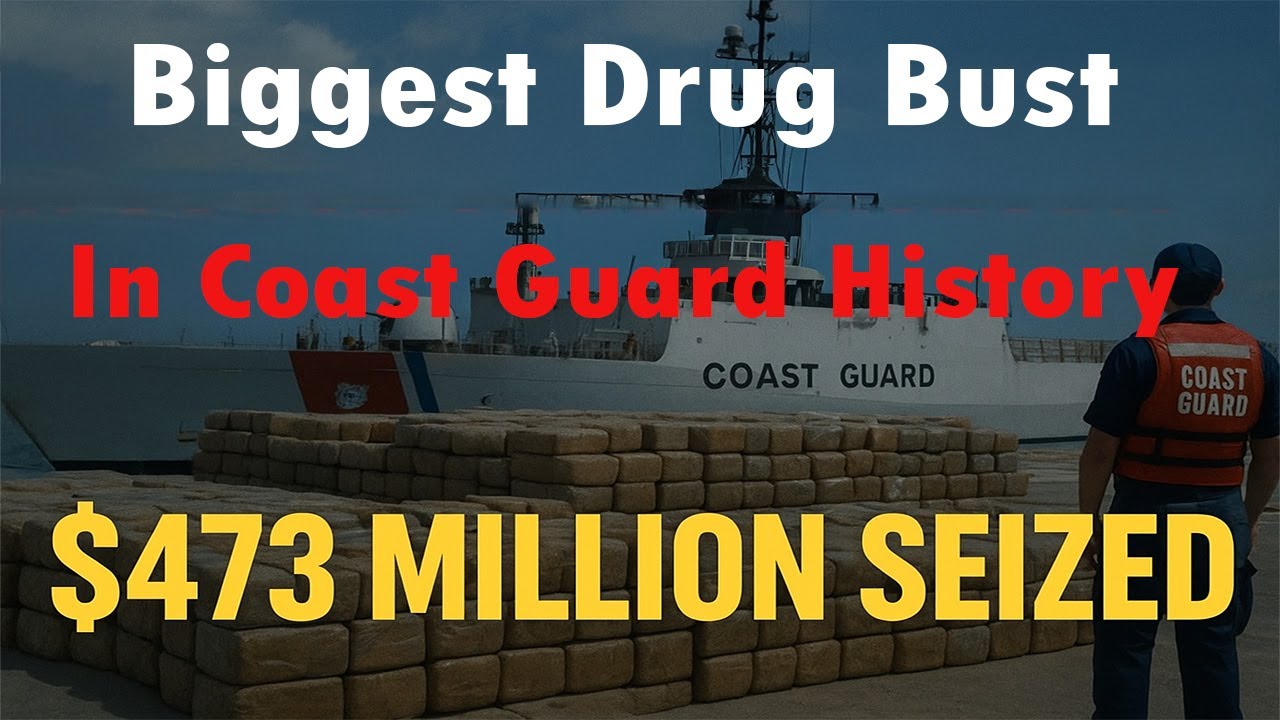 Largest Drug Bust in Coast Guard History | $473M in Cocaine & Marijuana ...