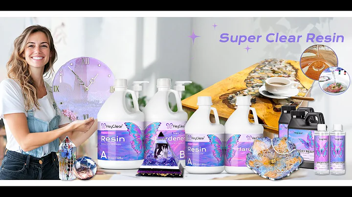 ✨ Super Clear Resin for Every DIY Project | HeyClear Epoxy Resin Tutorial & Showcase