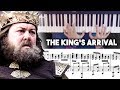 Game of Thrones - The King&#39;s Arrival Advanced Piano Cover with Sheet Music