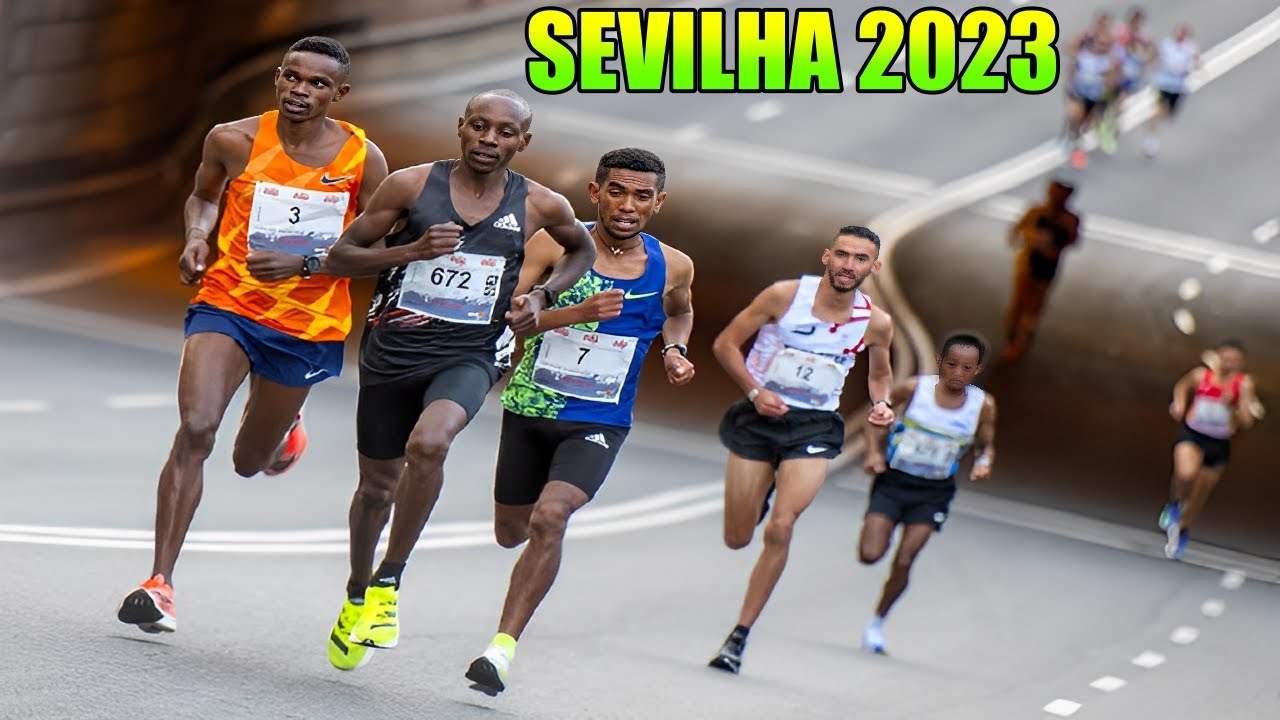 MARATONA DE SEVILHA 2023 CORRIDA COMPLETA ( Zurich Seville Marathon Full Race )
