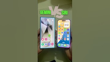 Gemini Ai vs Siri Ai comparison between samsung Ai vs iphone ai #gemini #siri #samsung #iphone.