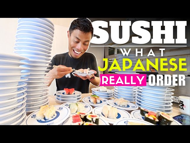 What Unique Sushi Japanese Really Order
