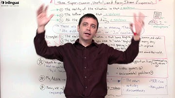 Three Super Popular, common, and useful idoms - English Lessons