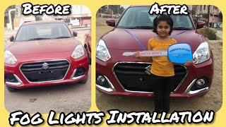 Fog Light In Dzire, Base Model Car Convert To Top Model Fog Light Sab Se Sasta Car Fog Light