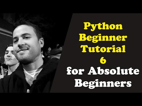 Capa de Python Tutorial 6 - Lists